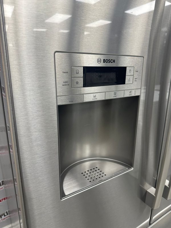 Used Bosch 36” French Door Refrigerator B26FT50SNS/01 For Sale