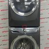 Used Electrolux 27” Front Load Washer and Electric Dryer Stackable Set EFLS527UTT2 EFMC627UTT2 For Sale (13)