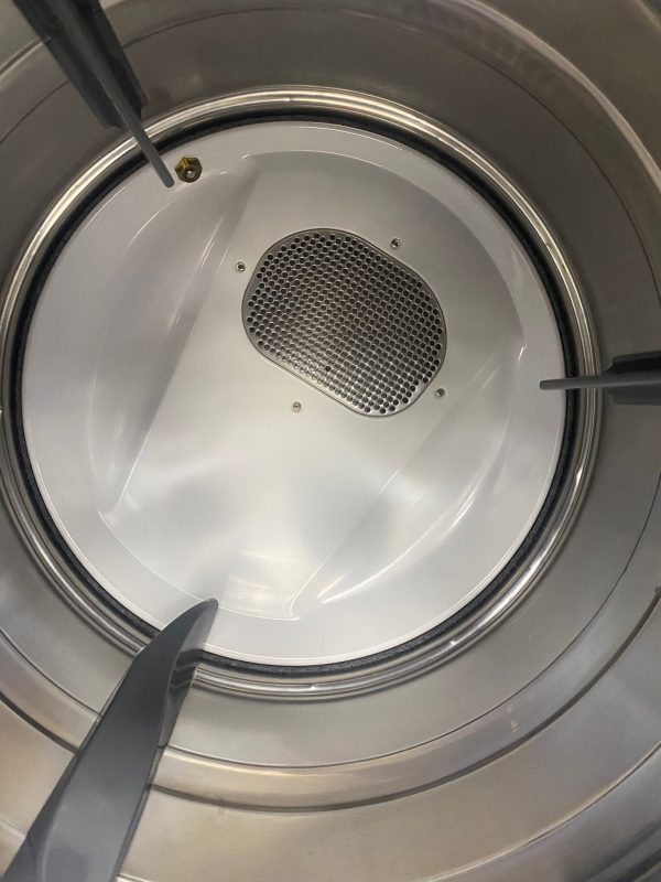 Used Electrolux 27” Front Load Washer and Electric Dryer Stackable Set EFLS527UTT2 EFMC627UTT2 For Sale