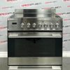 Used Fisher&Paykel 30” Slide In Glass Top Stove OR30SDPWSX1 For Sale (1)