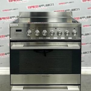 Used Fisher&Paykel 30” Slide-In Glass Top Stove OR30SDPWSX1 For Sale