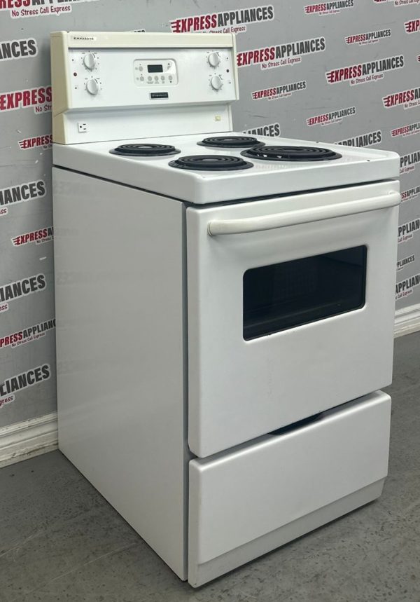 Used Frigidaire 24" Freestanding Coil Stove CMEF212ES2 For Sale