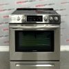 Used Frigidaire 30” Slide In Glass Top Stove CFEH3054USC For Sale (1)