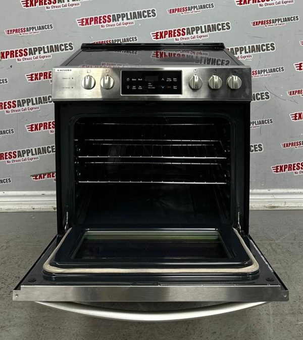 Used Frigidaire 30” Slide-In Glass Top Stove CFEH3054USC For Sale