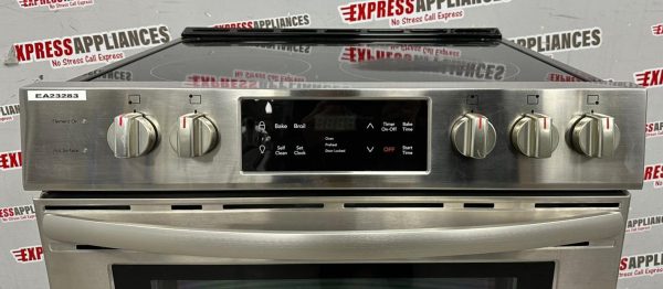 Used Frigidaire 30” Slide-In Glass Top Stove CFEH3054USC For Sale