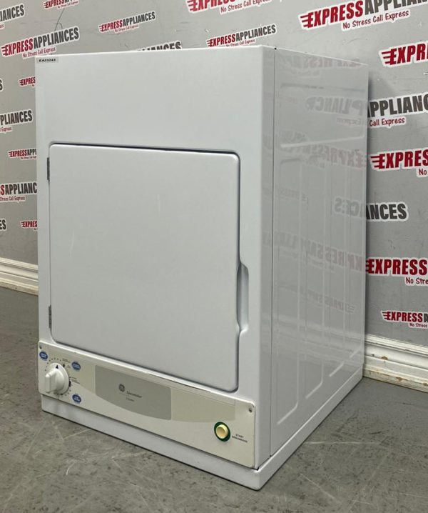 Used GE 24” Electric Compact Dryer PSKS333EB0WW For Sale