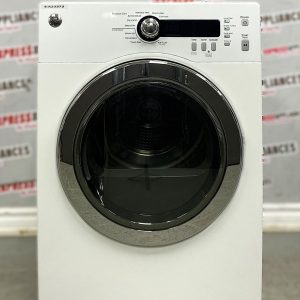 Used GE 24” Electric Stackable Dryer PCVH480EK1WW SKU EA23272 For Sale (1)