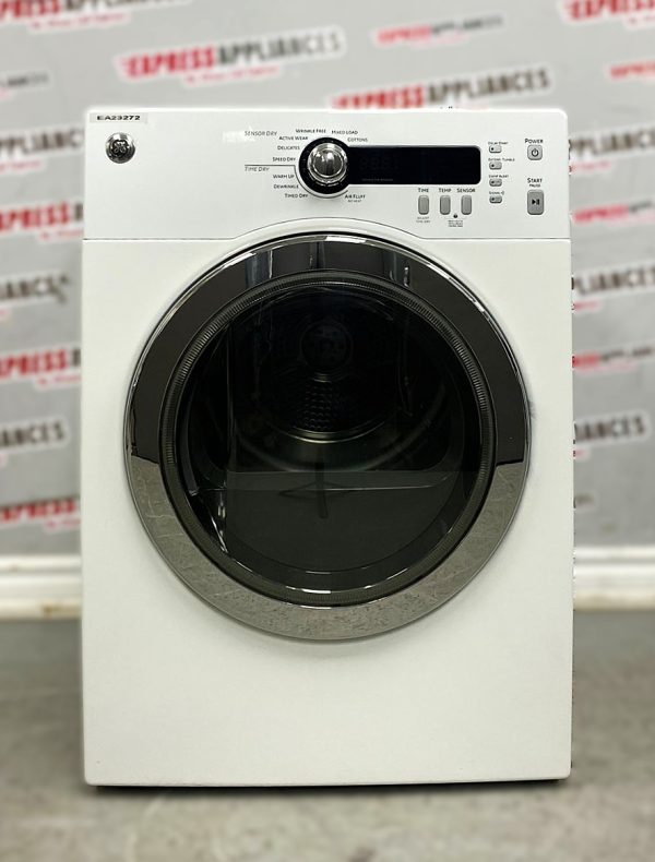 Used GE 24” Electric Stackable Dryer PCVH480EK0WW SKU: EA23272 For Sale