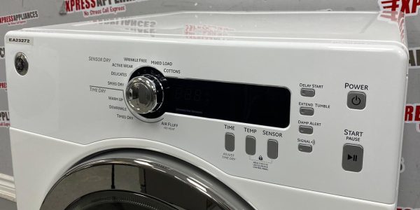 Used GE 24” Electric Stackable Dryer PCVH480EK0WW SKU: EA23272 For Sale