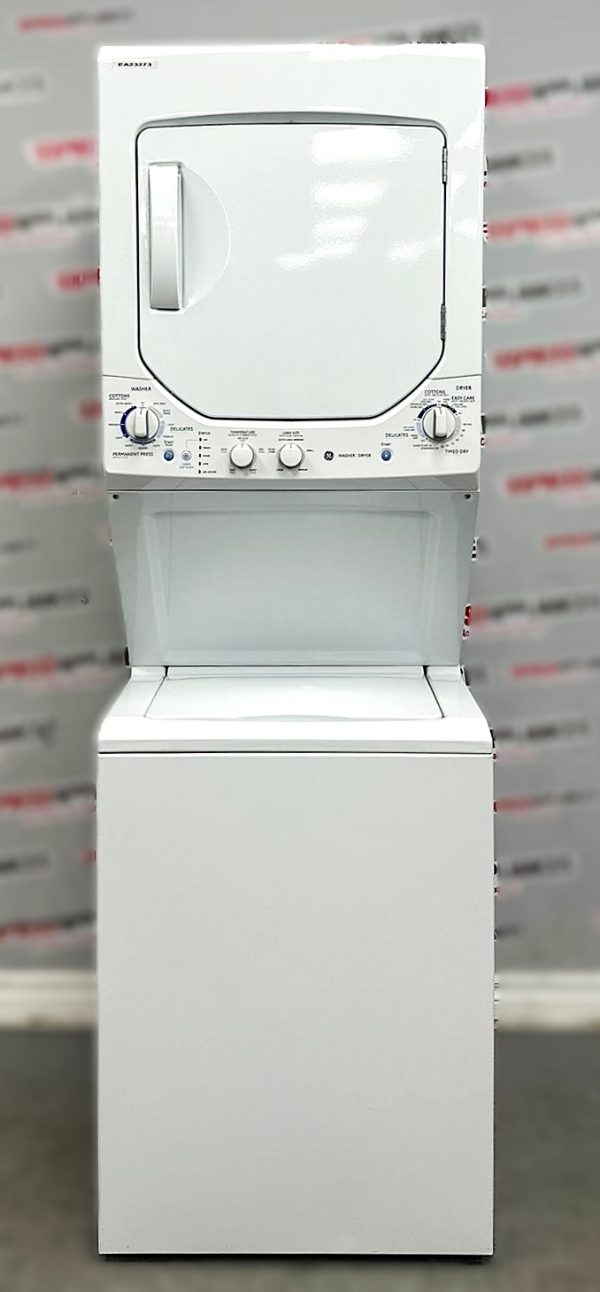 Used GE 24” Laundry Center Washer and Dryer GUAP240EM5WW For Sale