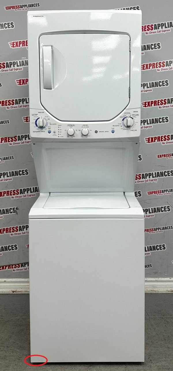 Used GE 24” Laundry Center Washer and Dryer GUAP240EM5WW For Sale