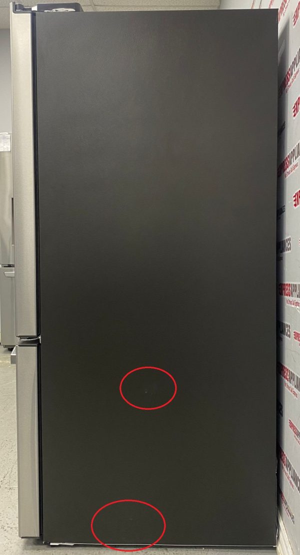 Used GE 33” French Door Refrigerator GNE25DYRLKFS For Sale