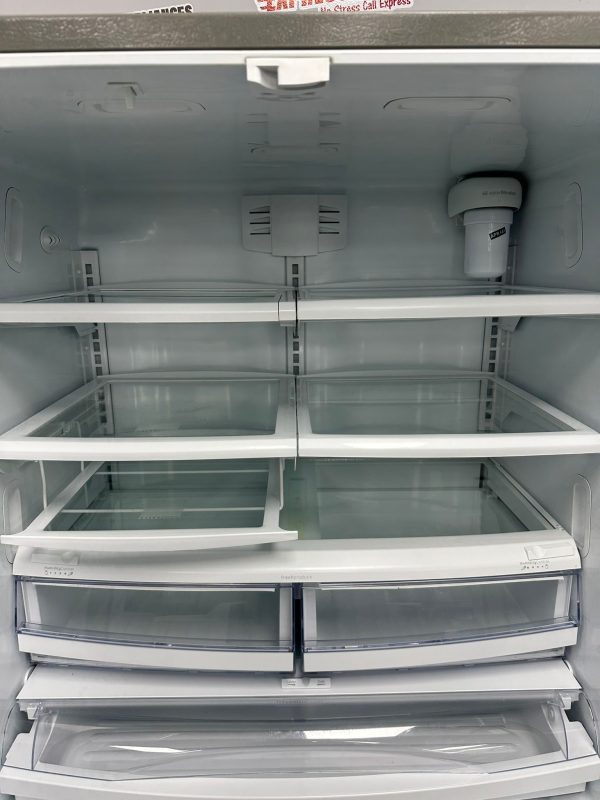 Used GE 36" French Door Refrigerator PGS25KSEAFSS For Sale