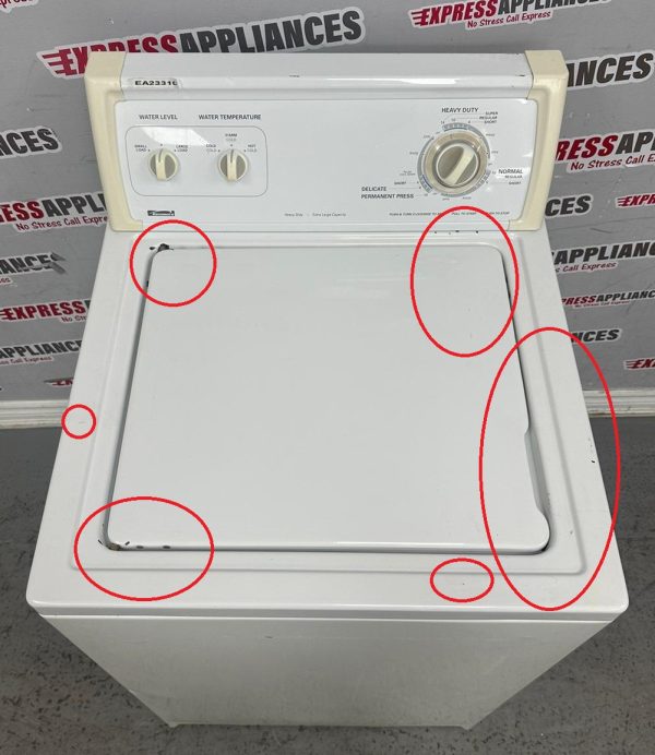 Used Kenmore 24” Top Load Washing Machine For Sale