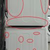 Used Kenmore 27” Front Load Washer and Electric Dryer Stackable Set 796.41162.160 796.81182.160 For Sale (9)