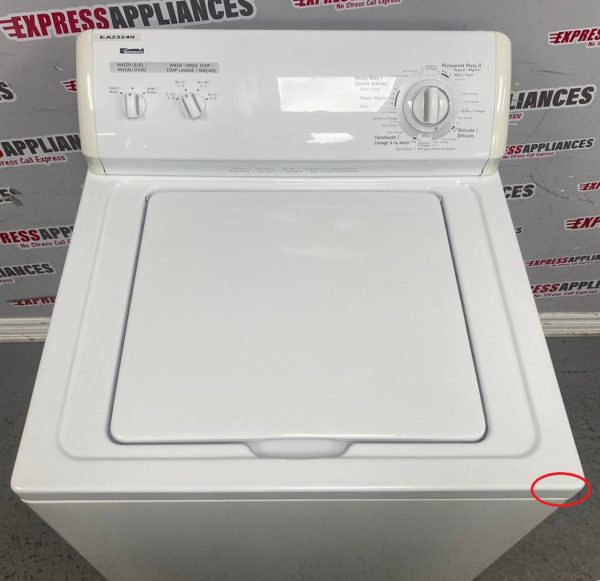 Used Kenmore 27” Top Load Washing Machine 110.26682503 For Sale