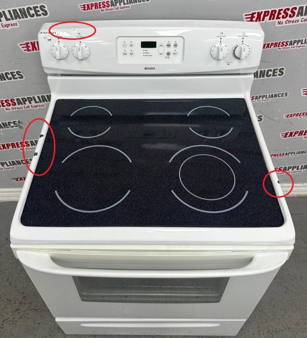 Used Kenmore 30” Freestanding GlassTop Stove 970-656823 For Sale