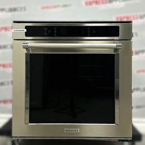 Used KitchenAid 30” Single Wall Oven KEBS107SSS04 For Sale