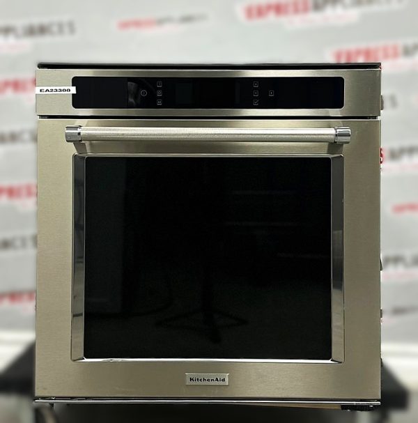 Used KitchenAid 24” Single Wall Oven KOSC104FSS00 For Sale