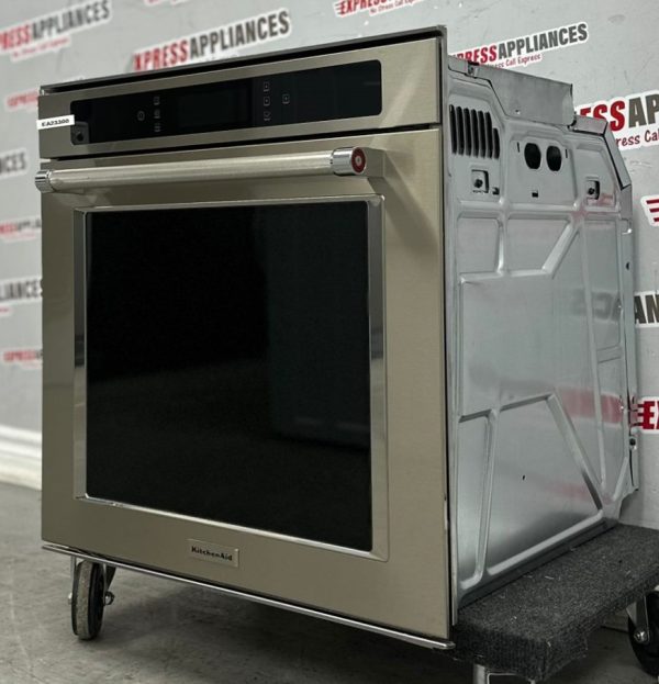 Used KitchenAid 24” Single Wall Oven KOSC104FSS00 For Sale