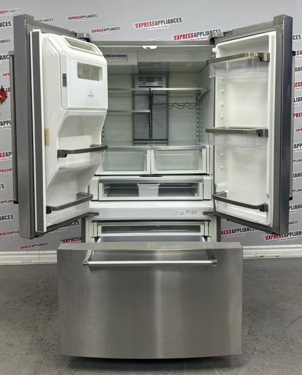 Used KitchenAid 36” French Door Refrigerator KFIS29PBMS00 For Sale