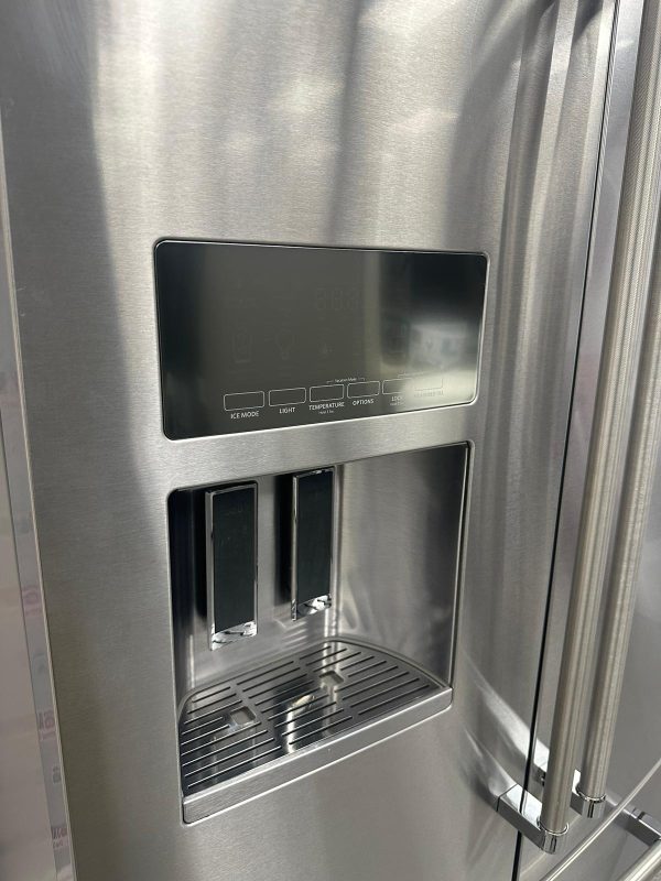 Used KitchenAid 36” French Door Refrigerator KFIS29PBMS00 For Sale