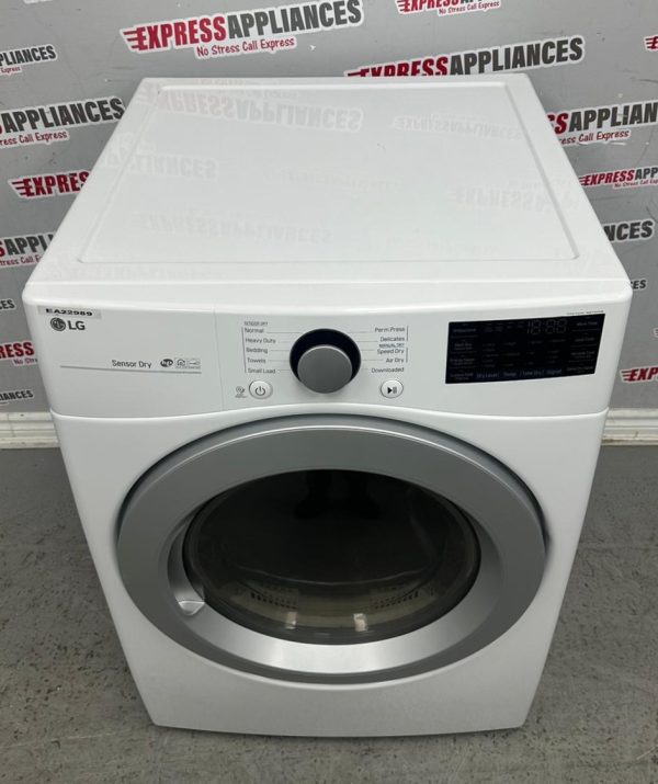 Used LG 27” Electric Stackable Dryer DLE3500W For Sale