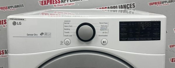 Used LG 27” Electric Stackable Dryer DLE3500W For Sale