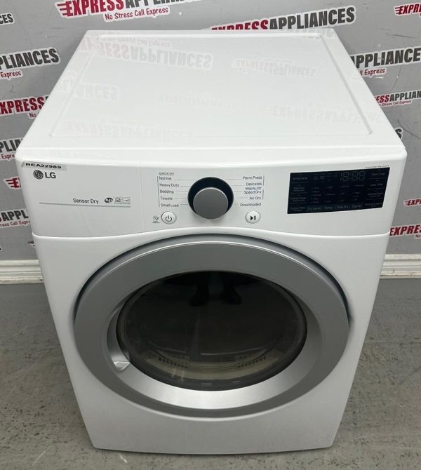 Used LG 27” Electric Stackable Dryer DLE3500W For Sale