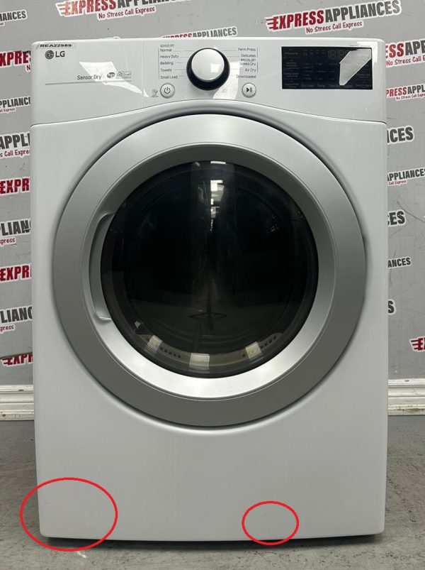 Used LG 27” Electric Stackable Dryer DLE3500W For Sale