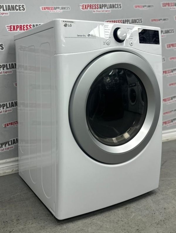 Used LG 27” Electric Stackable Dryer DLE3500W For Sale