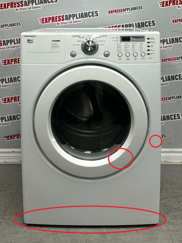 Used LG 27” Electric Stackable Dryer DLE3777W For Sale