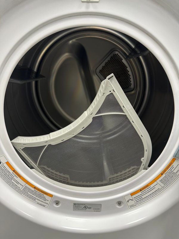 Used LG 27” Electric Stackable Dryer DLE3777W For Sale