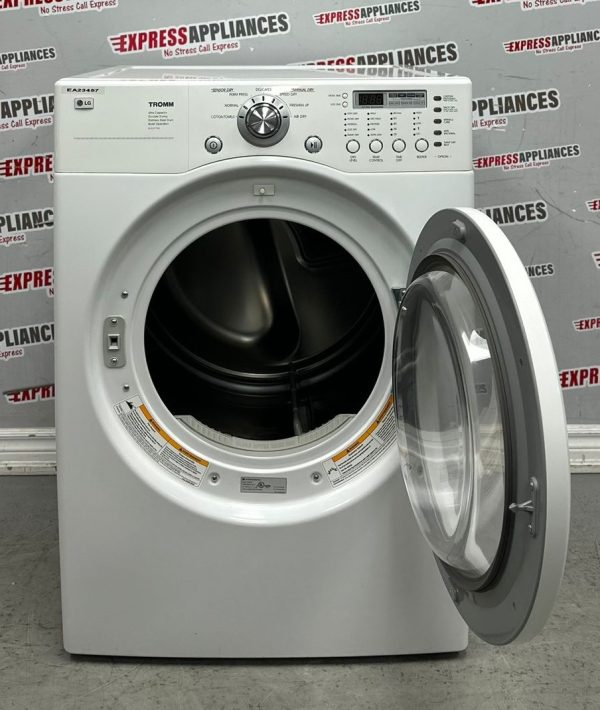 Used LG 27” Electric Stackable Dryer DLE3777W For Sale