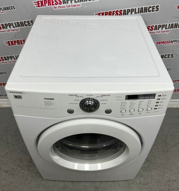 Used LG 27” Electric Stackable Dryer DLE3777W For Sale