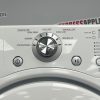 Used LG 27” Front Load Washer and Electric Dryer Stackable Set WM2077CW DLE3777W For Sale (13)