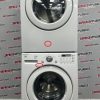 Used LG 27” Front Load Washer and Electric Dryer Stackable Set WM2077CW DLE3777W For Sale (5)