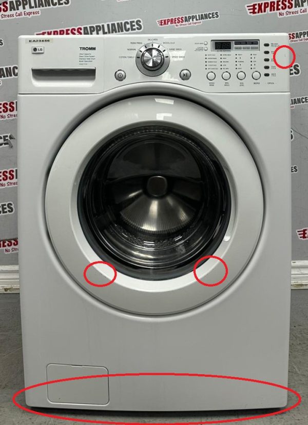 Used LG 27” Front Load	Washing Machine WM2077CW For Sale