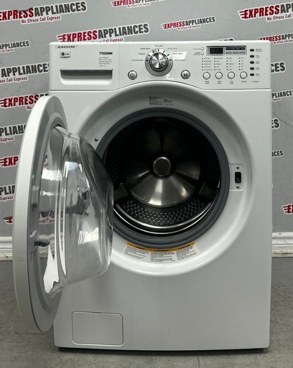 Used LG 27” Front Load	Washing Machine WM2077CW For Sale