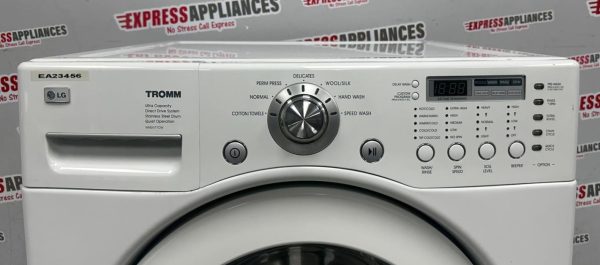 Used LG 27” Front Load	Washing Machine WM2077CW For Sale