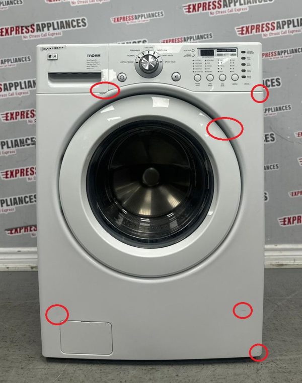 Used LG 27” Front Load	Washing Machine WM2077CW For Sale