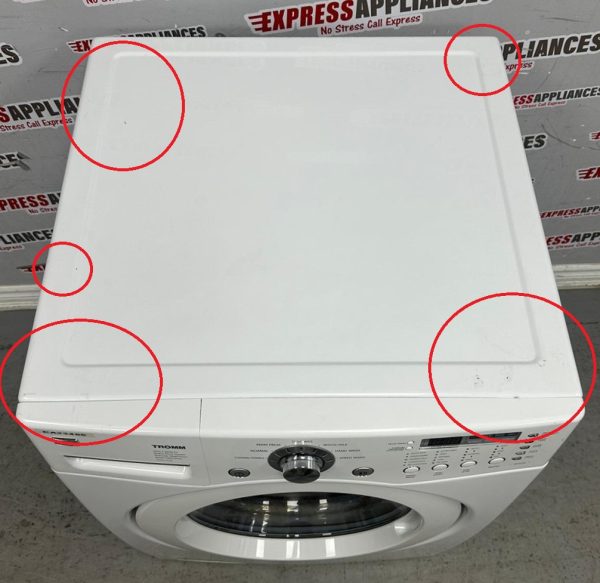 Used LG 27” Front Load	Washing Machine WM2077CW For Sale