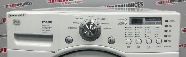 Used LG 27” Front Load	Washing Machine WM2077CW For Sale