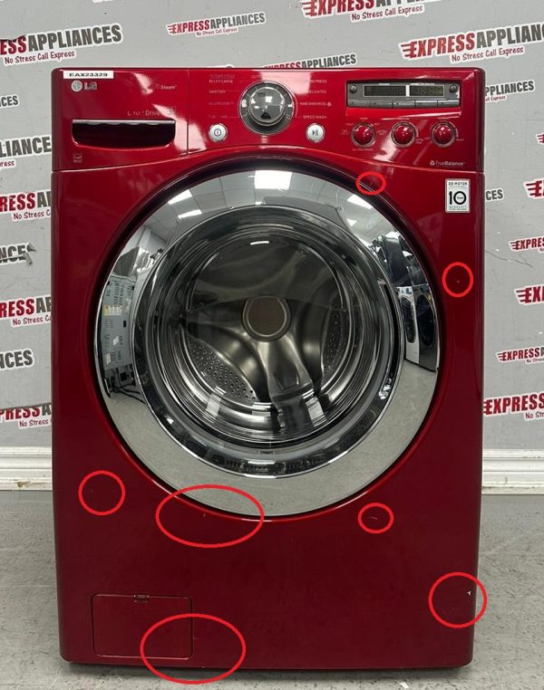 Used LG 27” Front Load	Washing Machine WM2650HRA For Sale