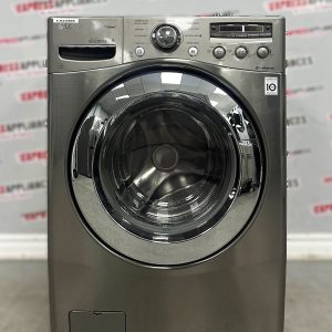 Used LG 27” Front Load	Washing Machine WM2650HVA For Sale