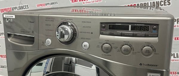 Used LG 27” Front Load	Washing Machine WM2650HVA For Sale