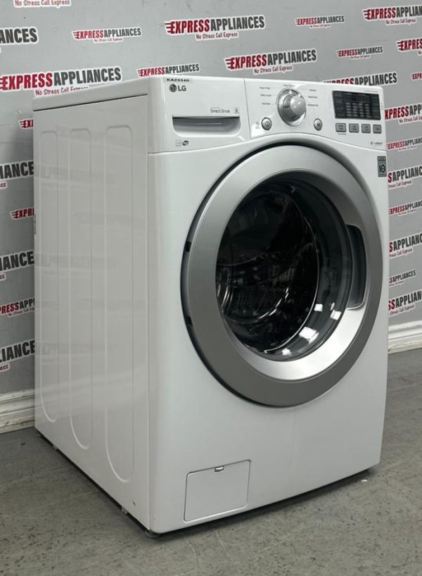 Used LG 27” Front Load Washing Machine WM3170CW For Sale