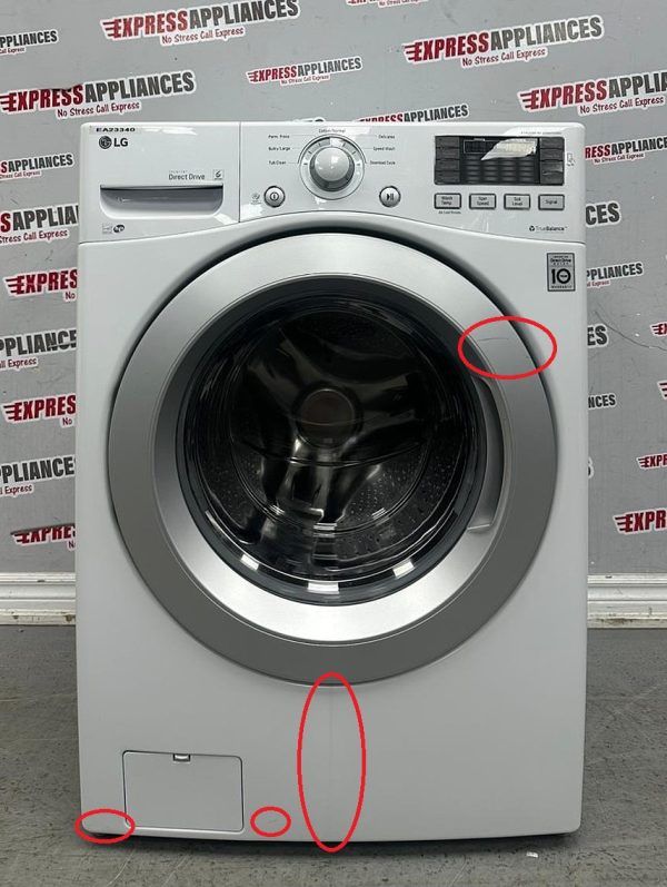 Used LG 27” Front Load Washing Machine WM3170CW For Sale