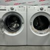 Used LG 27” Front Load Washing Machine and Electric Dryer Stackable Set WM2077CW DLE3777W For Sale (12)