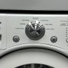 Used LG 27” Front Load Washing Machine and Electric Dryer Stackable Set WM2077CW DLE3777W For Sale (3)